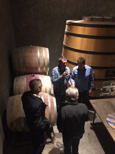 Cask tasting in Va Piano’s cellar